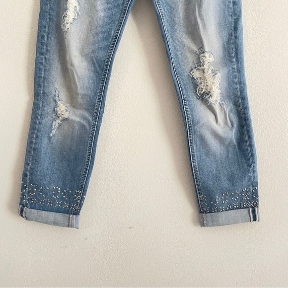 Miss Me Bedazzled Ankle Jean 26 - Picture 2 of 11